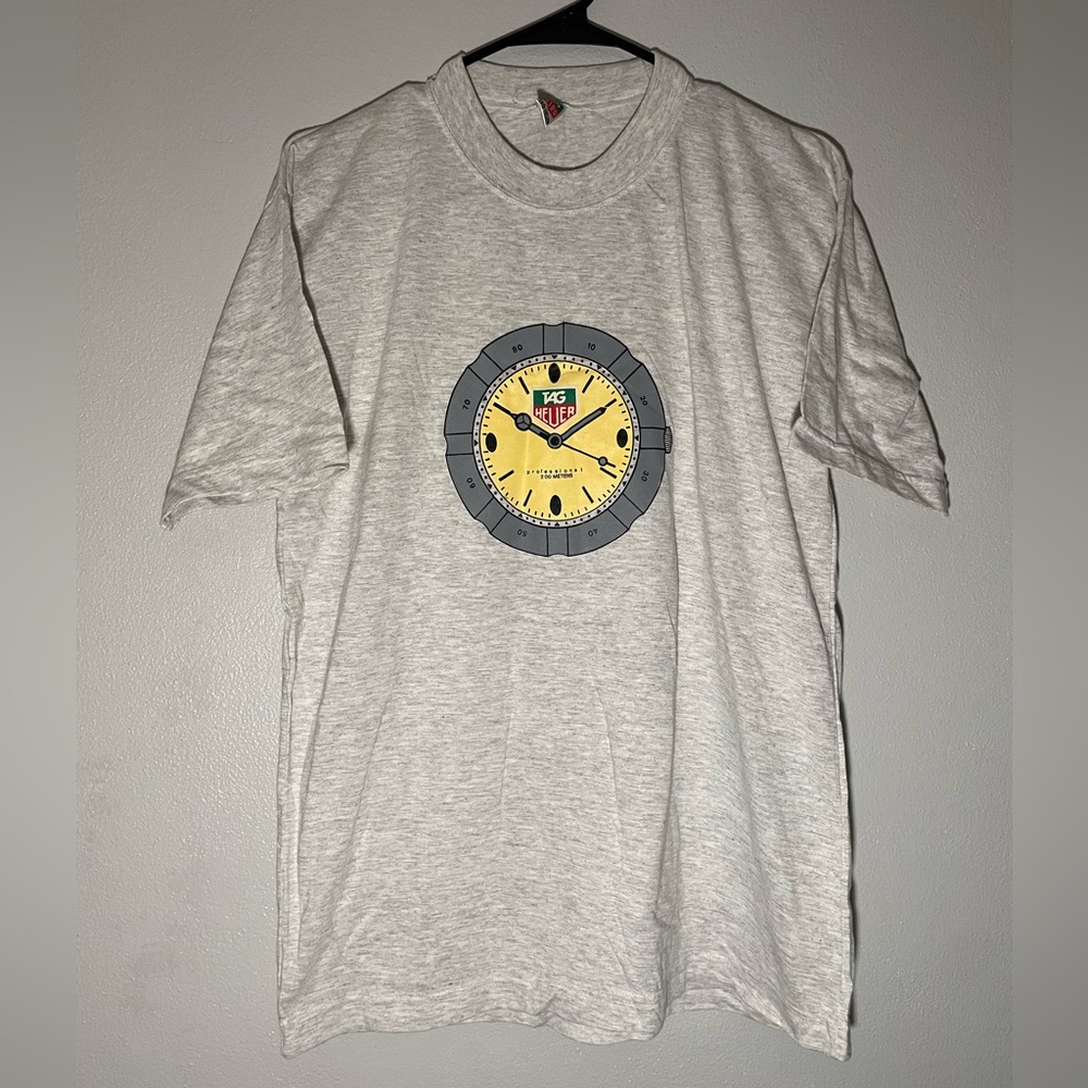 Gray Tag Heuer T-Shirt